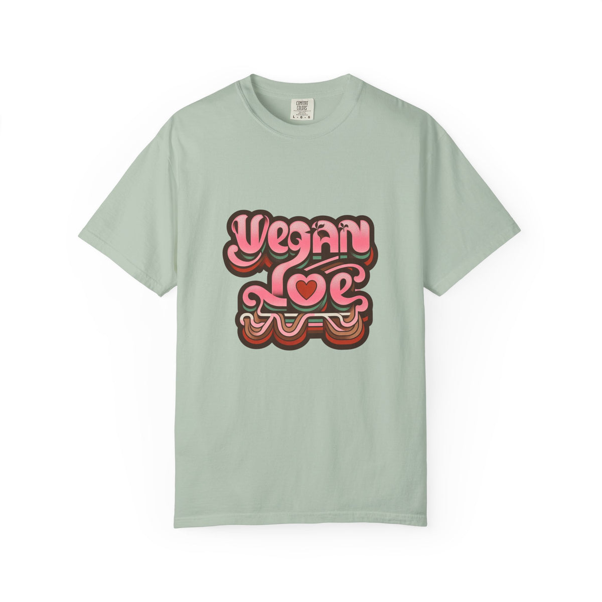 Retro Vegan graphic T-shirt