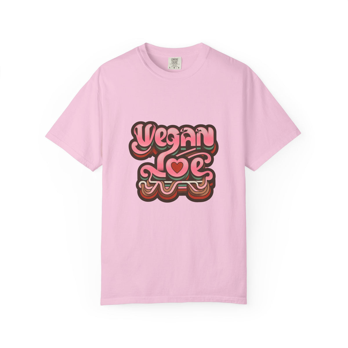 Retro Vegan graphic T-shirt