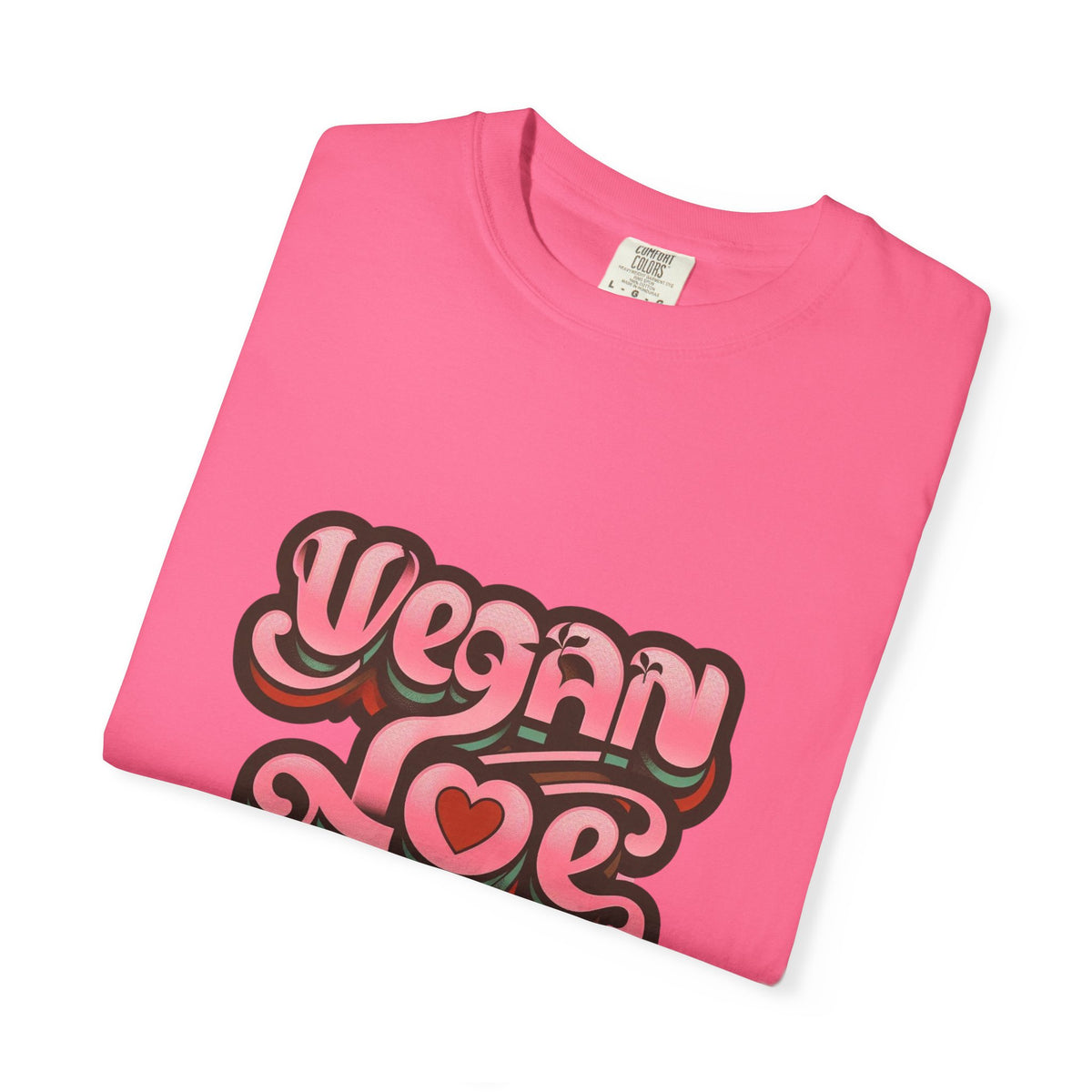 Retro Vegan graphic T-shirt