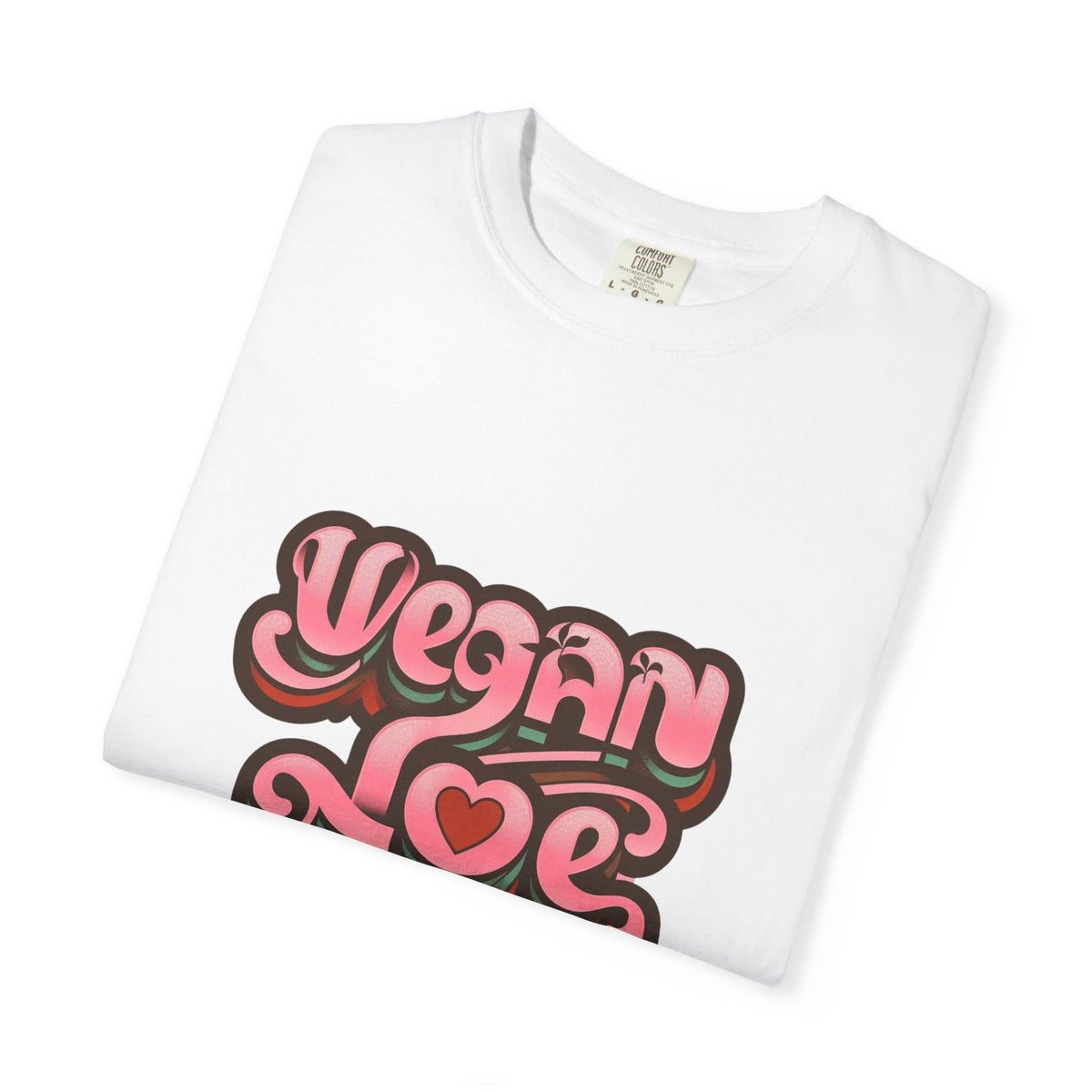 Retro Vegan graphic T-shirt