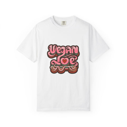 Retro Vegan graphic T-shirt