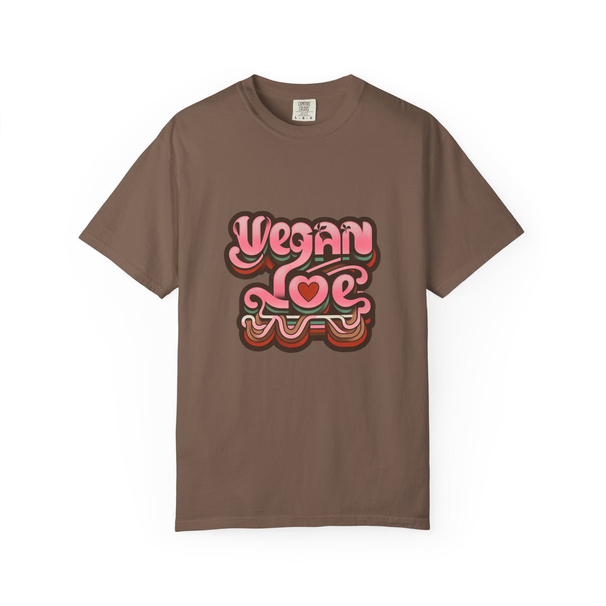 Retro Vegan graphic T-shirt