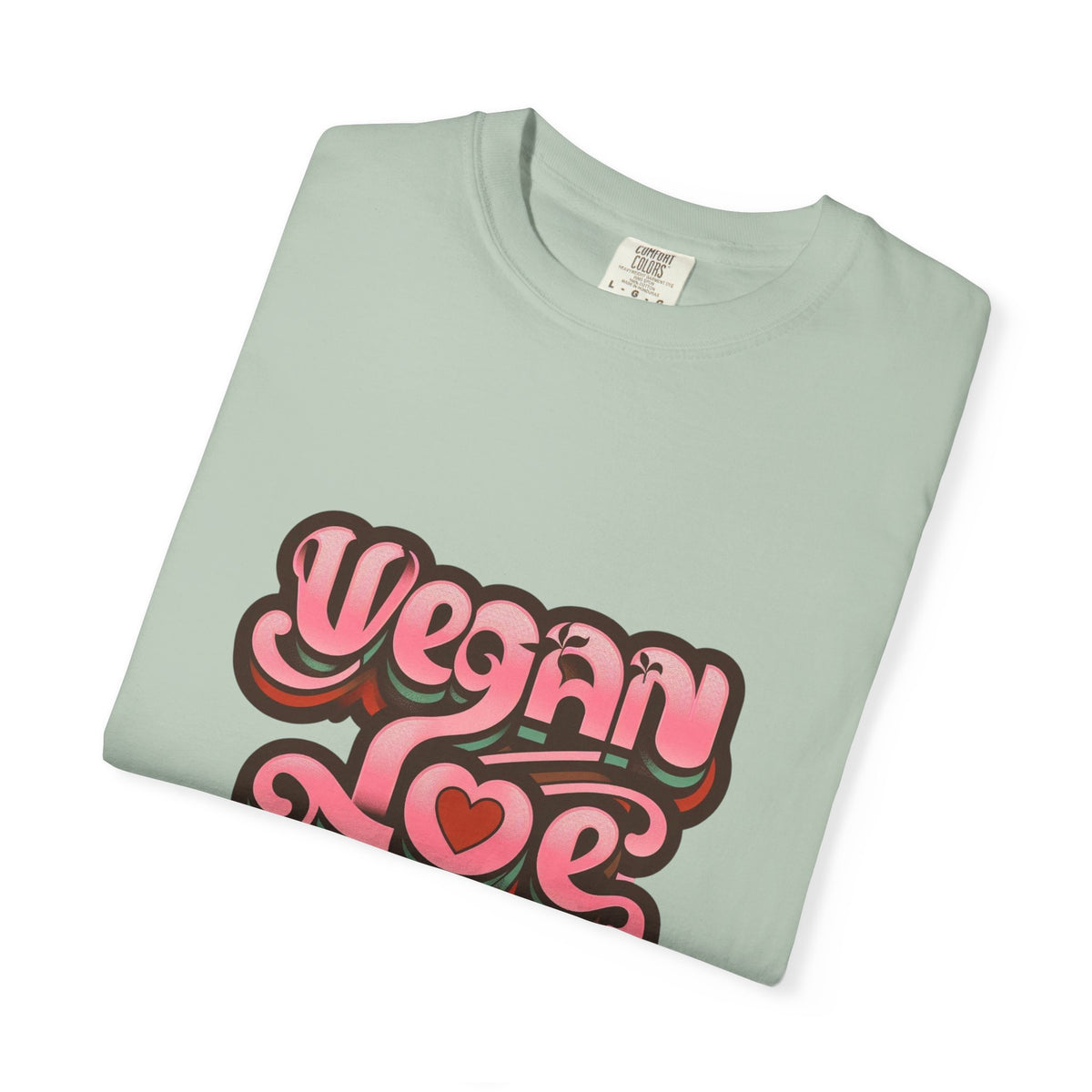 Retro Vegan graphic T-shirt